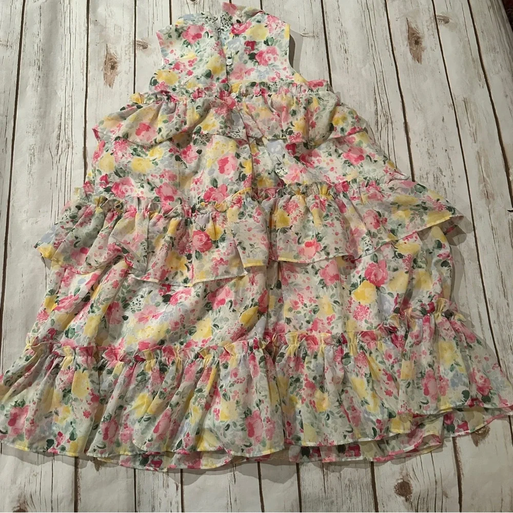 Janie and Jack floral dress nwt 12y - Picture 8 of 10